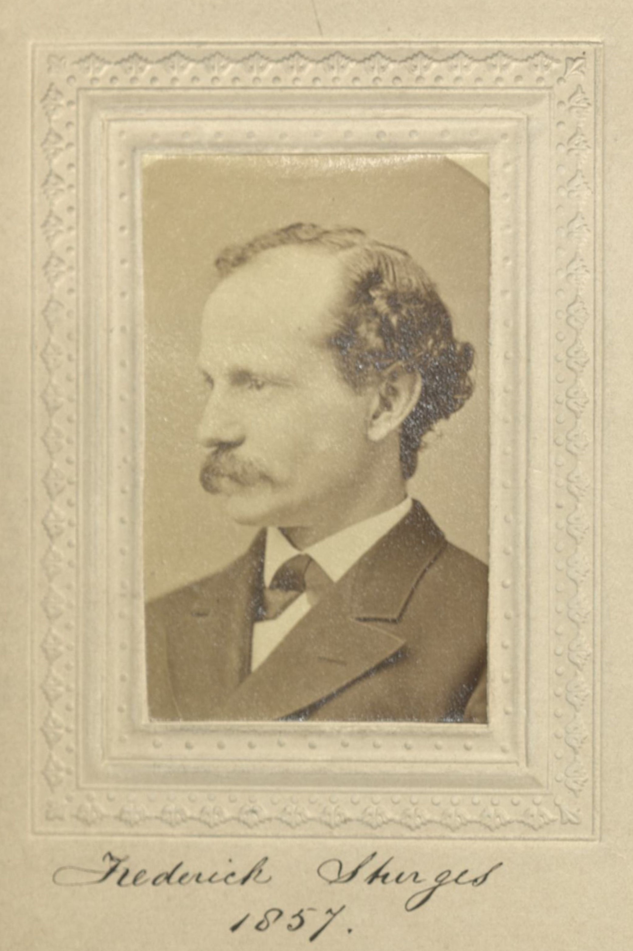 Member portrait of Frederick Sturges